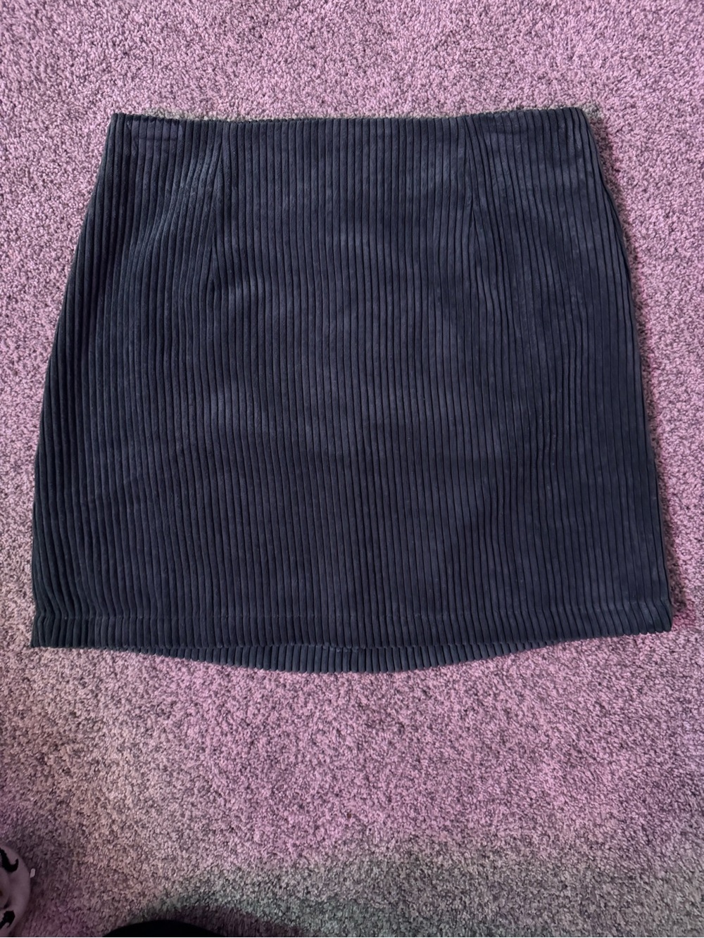 Classic green Corduroy Mini Skirt - Women's